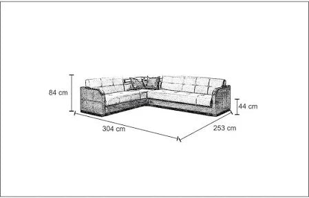Futoro Corner Sofa Bed